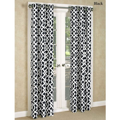 Trellis Grommet Curtain Pair Thumbnail Image