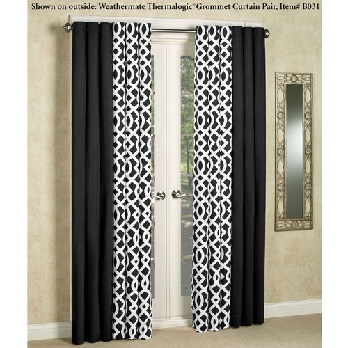 Trellis Grommet Curtain Pair Thumbnail Image
