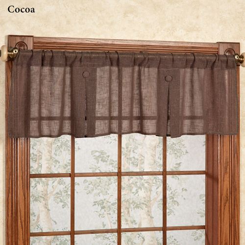 Shannon Box Pleated Valance 52 x 15 Thumbnail Image