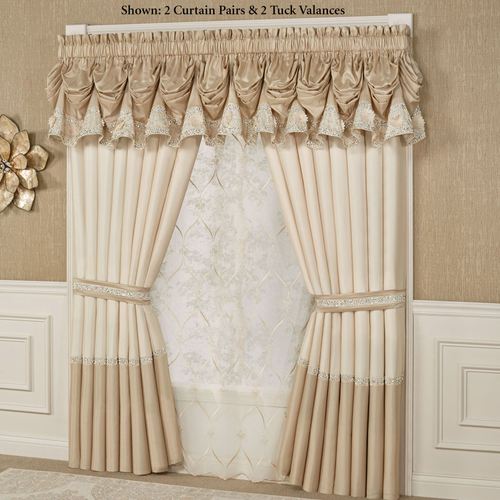 Elegante Sequined Comforter Set Light Cream Thumbnail Image