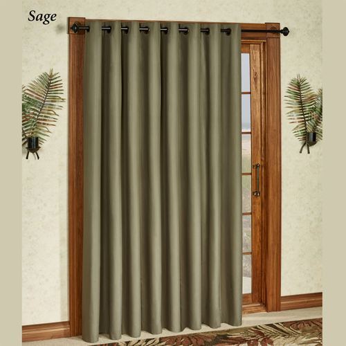 Paradise Solid Color Grommet Patio Panel Thumbnail Image