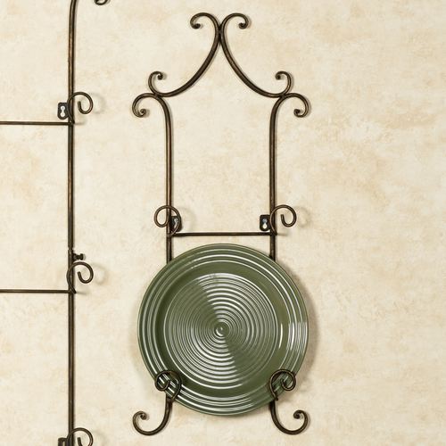 Wall Mount Wrought Iron Plate Hanger Plate Hanger Touch Of Class