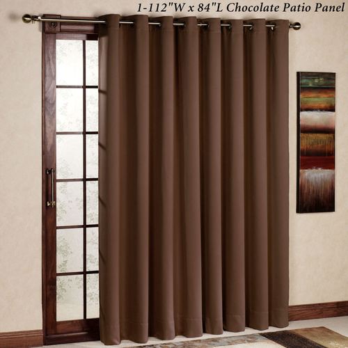 Ultimate Blackout Grommet Patio Panel  112 x 84 Thumbnail Image