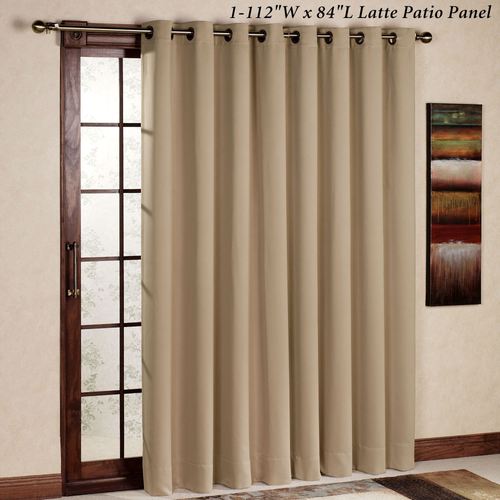 Ultimate Blackout Grommet Patio Panel  112 x 84 Thumbnail Image