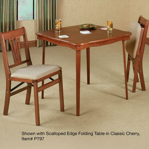 French Country Folding Chair Set  Set of Two Thumbnail Image