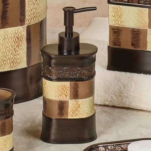 Zambia Lotion Soap Dispenser Brown Thumbnail Image