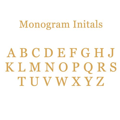 Bellmore Place Monogram Wall Grille Brown Gold Thumbnail Image