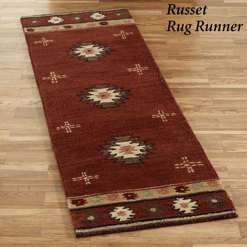 Southwest Diamond Rectangle Rug Thumbnail Image