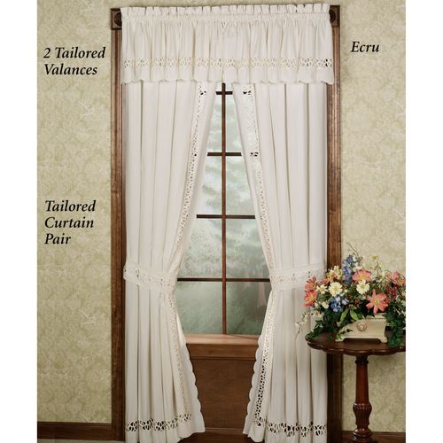 Hellina Tailored Curtain Pair Thumbnail Image