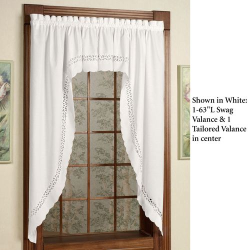 Hellina Long Swag Valance Pair 80 x 63 Thumbnail Image