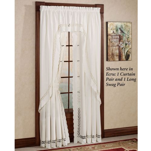 Hellina Long Swag Valance Pair 80 x 63 Thumbnail Image