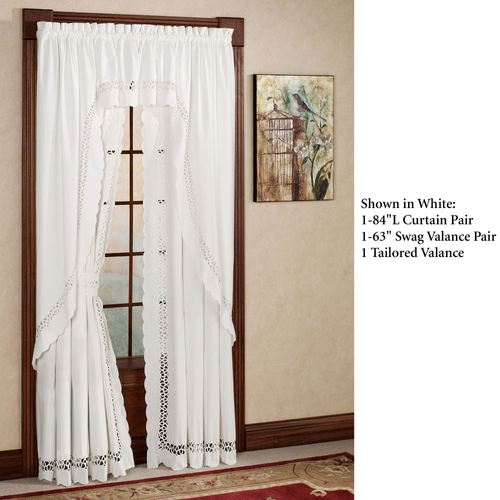 Hellina Long Swag Valance Pair 80 x 63 Thumbnail Image