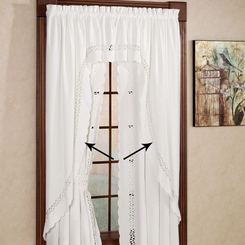 Hellina Long Swag Valance Pair 80 x 63 Thumbnail Image