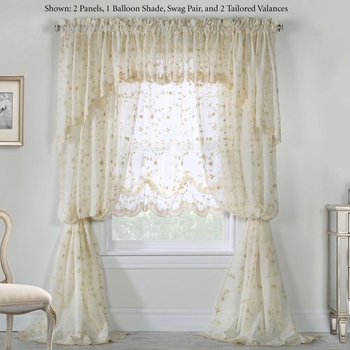 Nataliyah Sheer Tailored Curtain Panel Thumbnail Image
