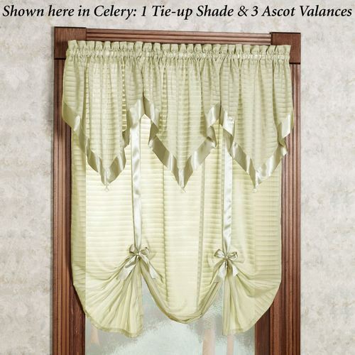 Nimbus Stripe Tie Up Shade 58 x 63 Thumbnail Image