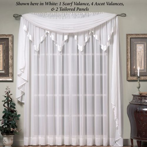 Nimbus Stripe Scarf Valance Thumbnail Image