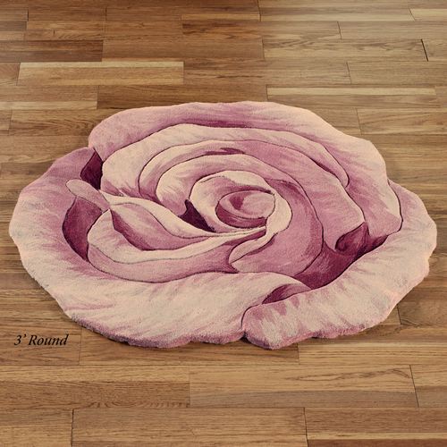 Roselinn Round Rug Rose Thumbnail Image