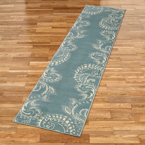 Kamaria Rug Runner Parisian Blue Thumbnail Image