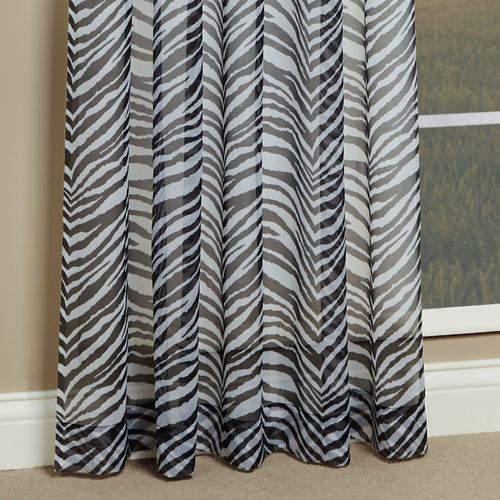 Kenya Zebra Tailored Panel Black/White Thumbnail Image