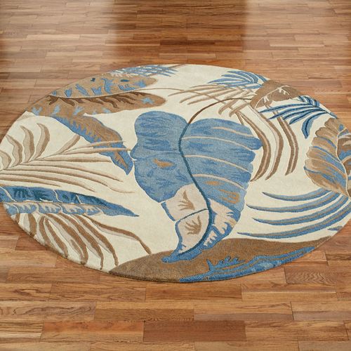 Rainforest Round Rug 7'6