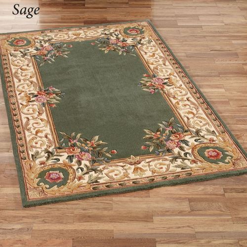 Harmony Border Rectangle Rug Thumbnail Image