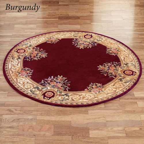Harmony Border Round Rug Thumbnail Image