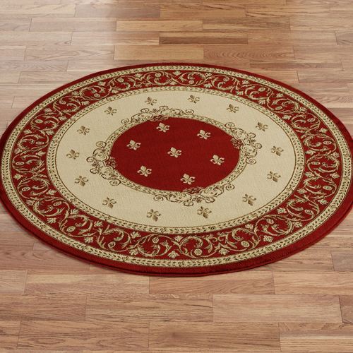 Monarch Medallion Round Rug 5'3