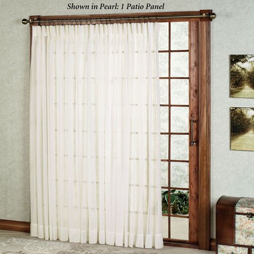 Splendor Pinch Pleat Patio Panel 96 x 84 Thumbnail Image