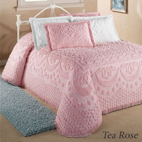 Kingston Pastel Tufted Chenille Bedspread Thumbnail Image
