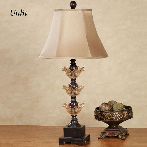 Hak Kun Table Lamp Bronze Each with LED Bulb Thumbnail Image