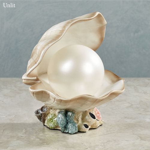Clamshell Accent Lamp Ivory Thumbnail Image
