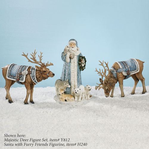 Majestic Deer Figurines Multi Cool 2 Piece Set Thumbnail Image