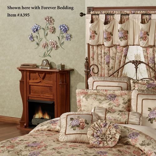 Lavender Hydrangea Wall Sculptures Set of Two Thumbnail Image