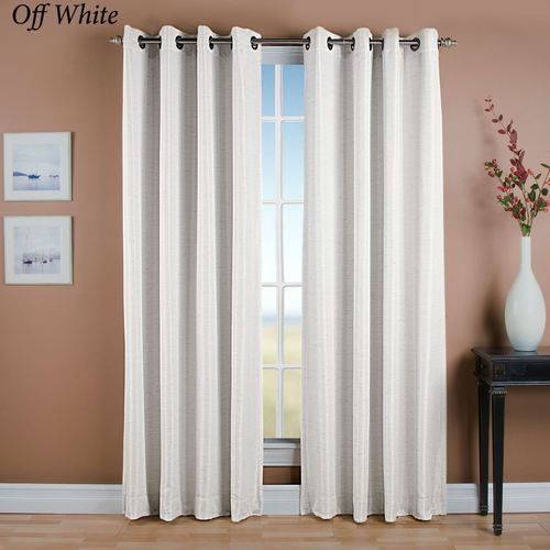 Grasscloth Grommet Curtain Panel Thumbnail Image