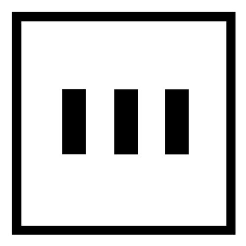 June Rose Triple Switch White Thumbnail Image