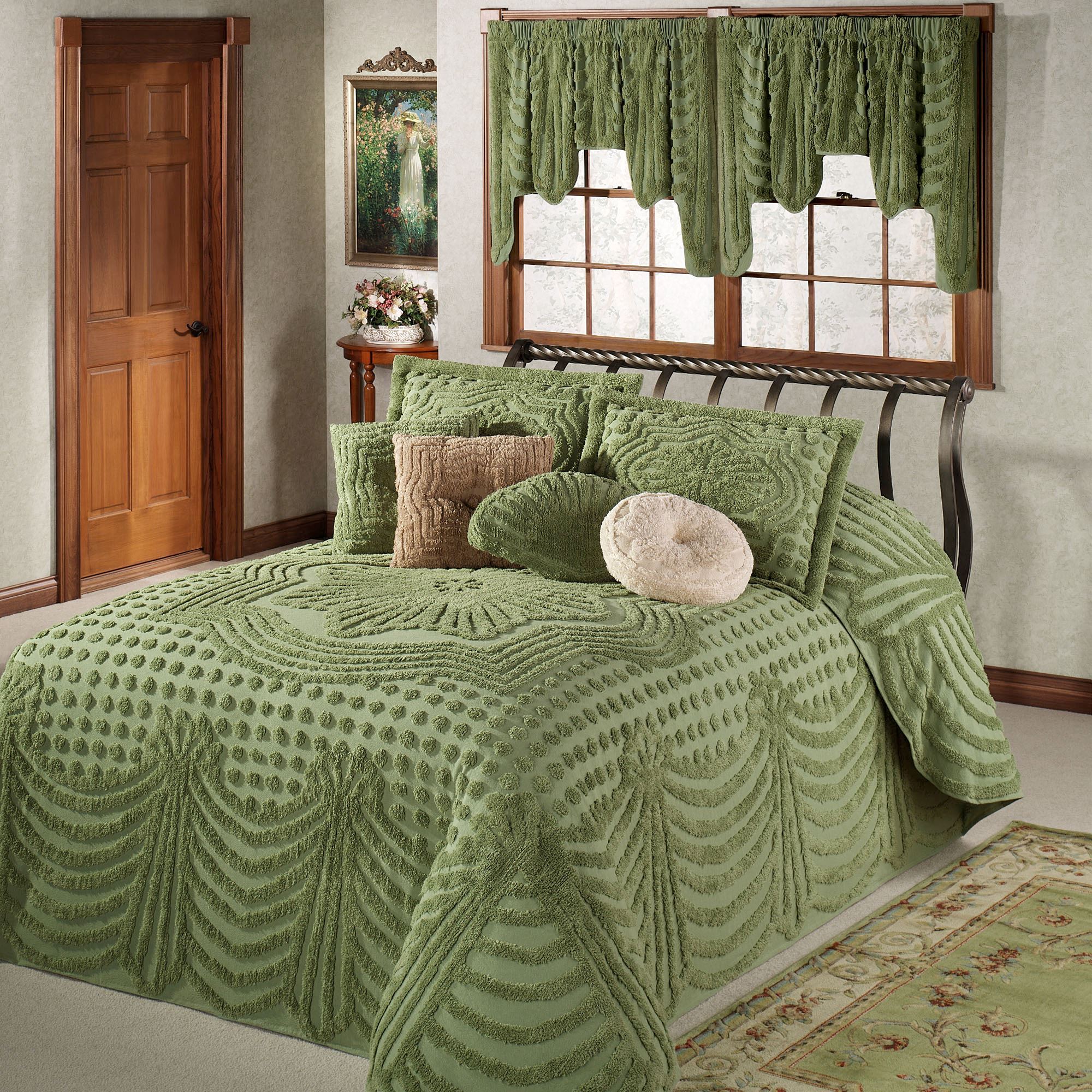 Promenade Chenille Swag Window Valance