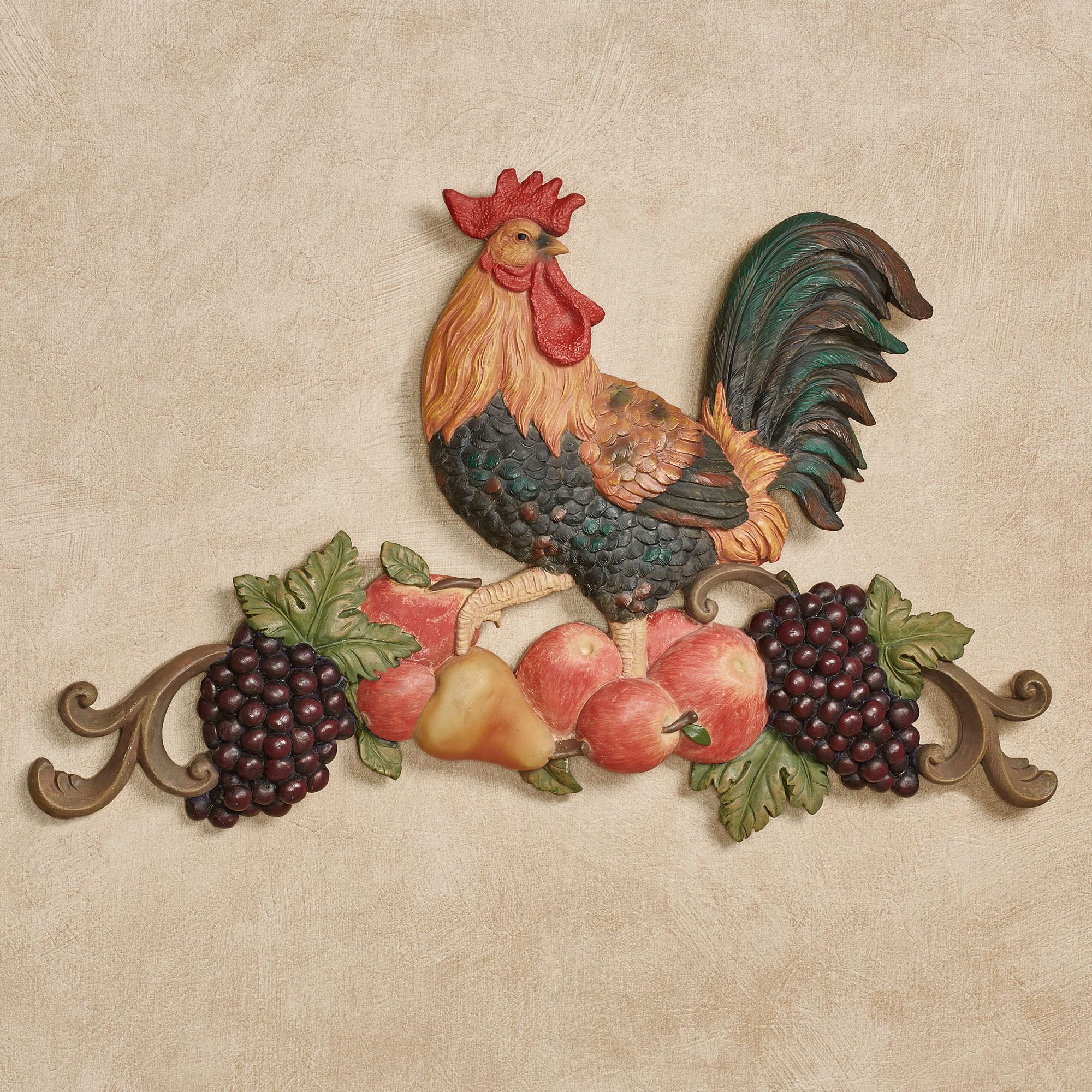 Rooster Kitchen Art