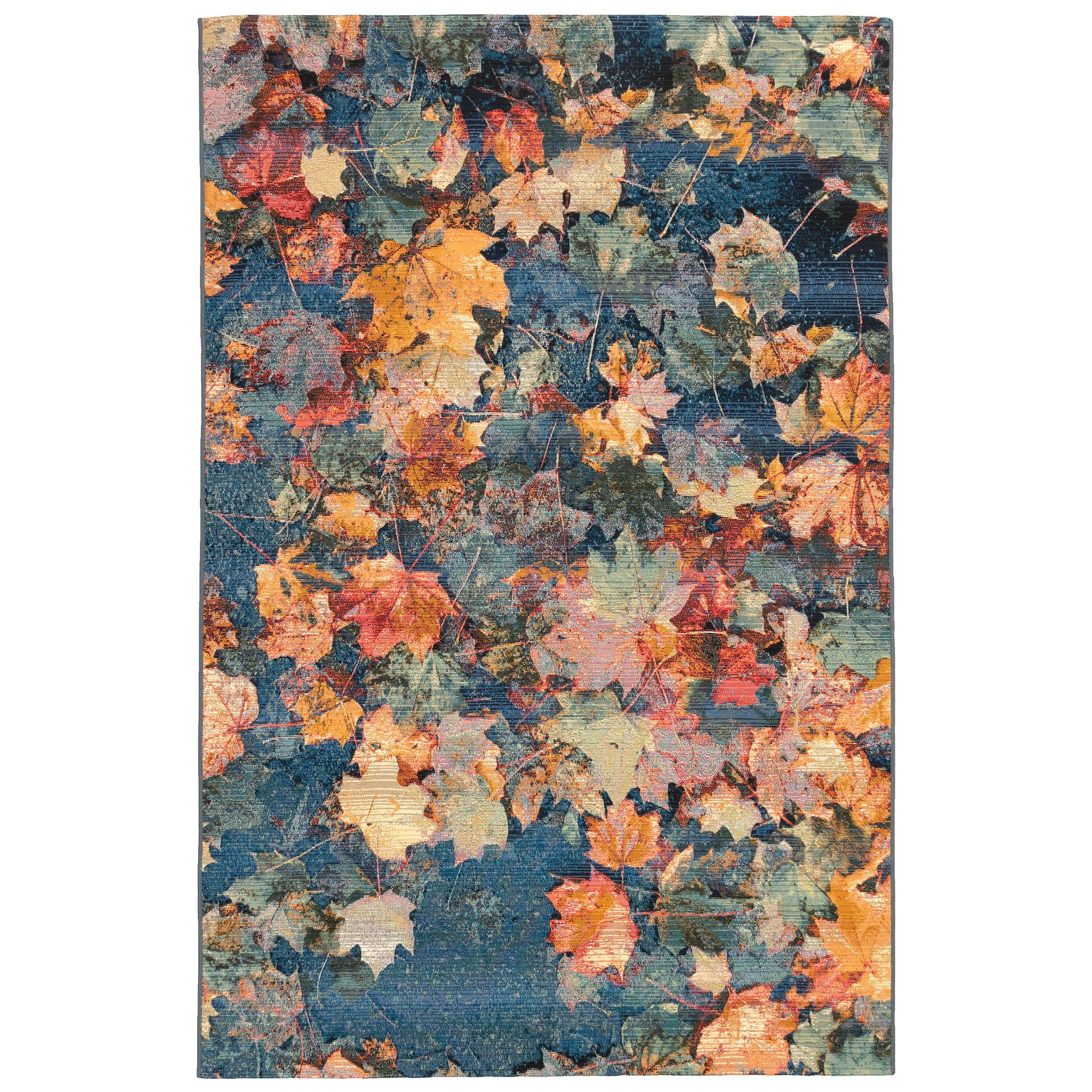 Fall in Love Autumn Leaves Indoor Outdoor Rugs by Liora Manne
