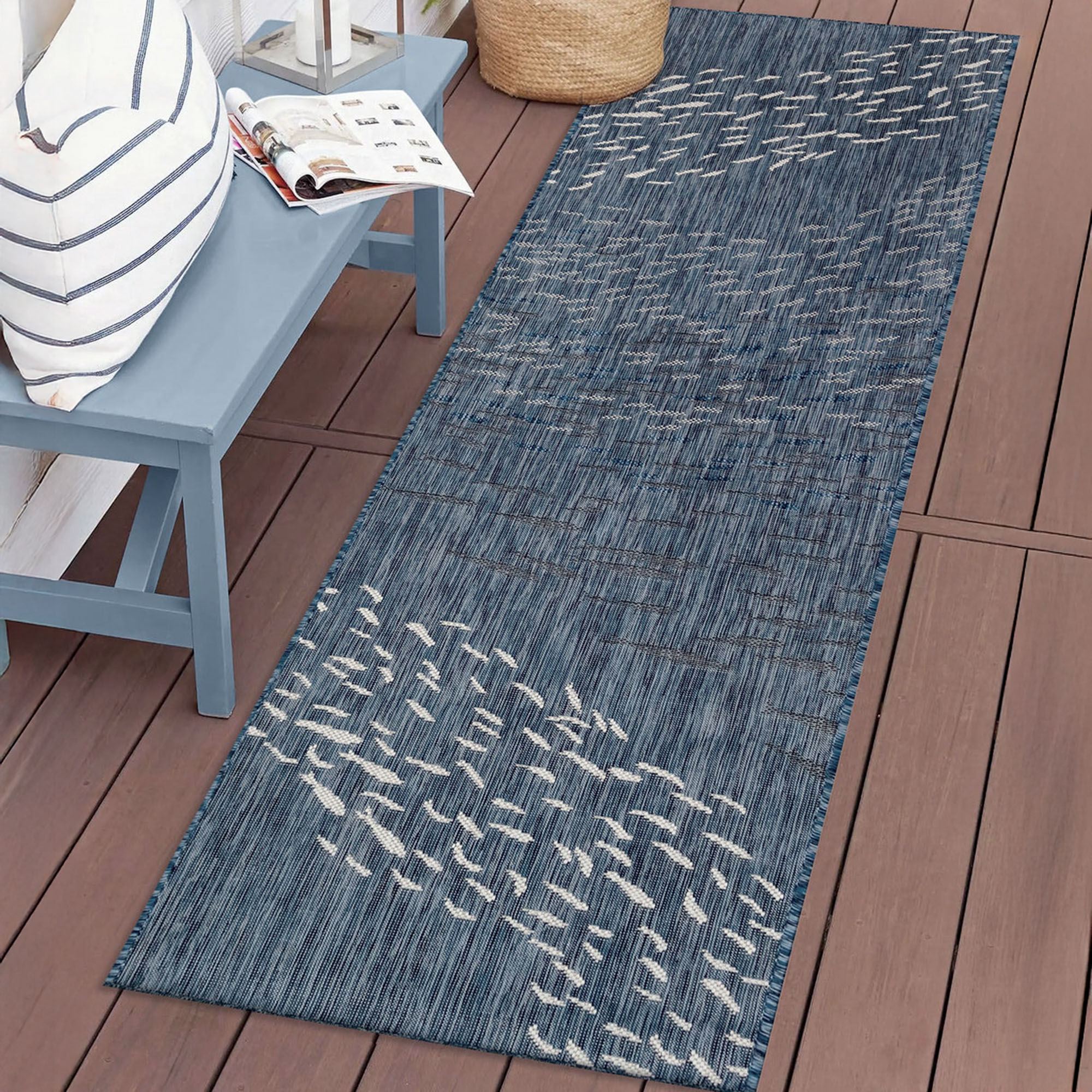 School of Fish Rug Runner 1'11