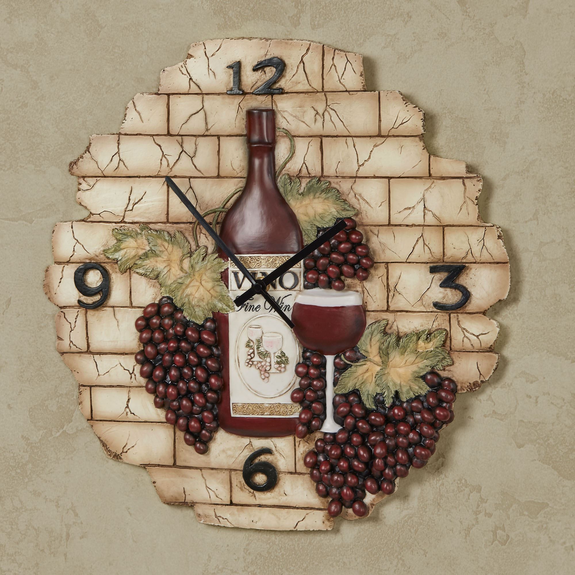 Winegrapes Wine Kitchen Wall Decoration