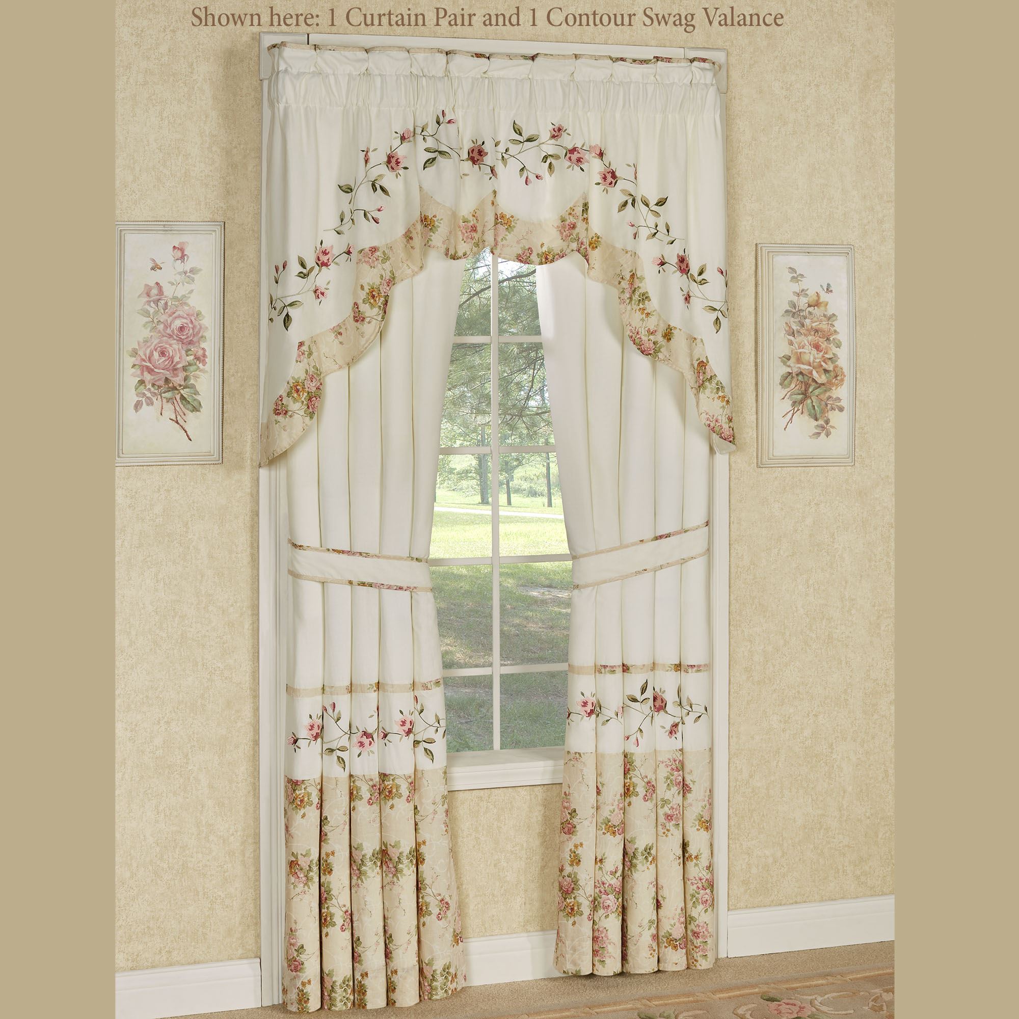 Window Swag Patterns Swag Window Treatment Ideas