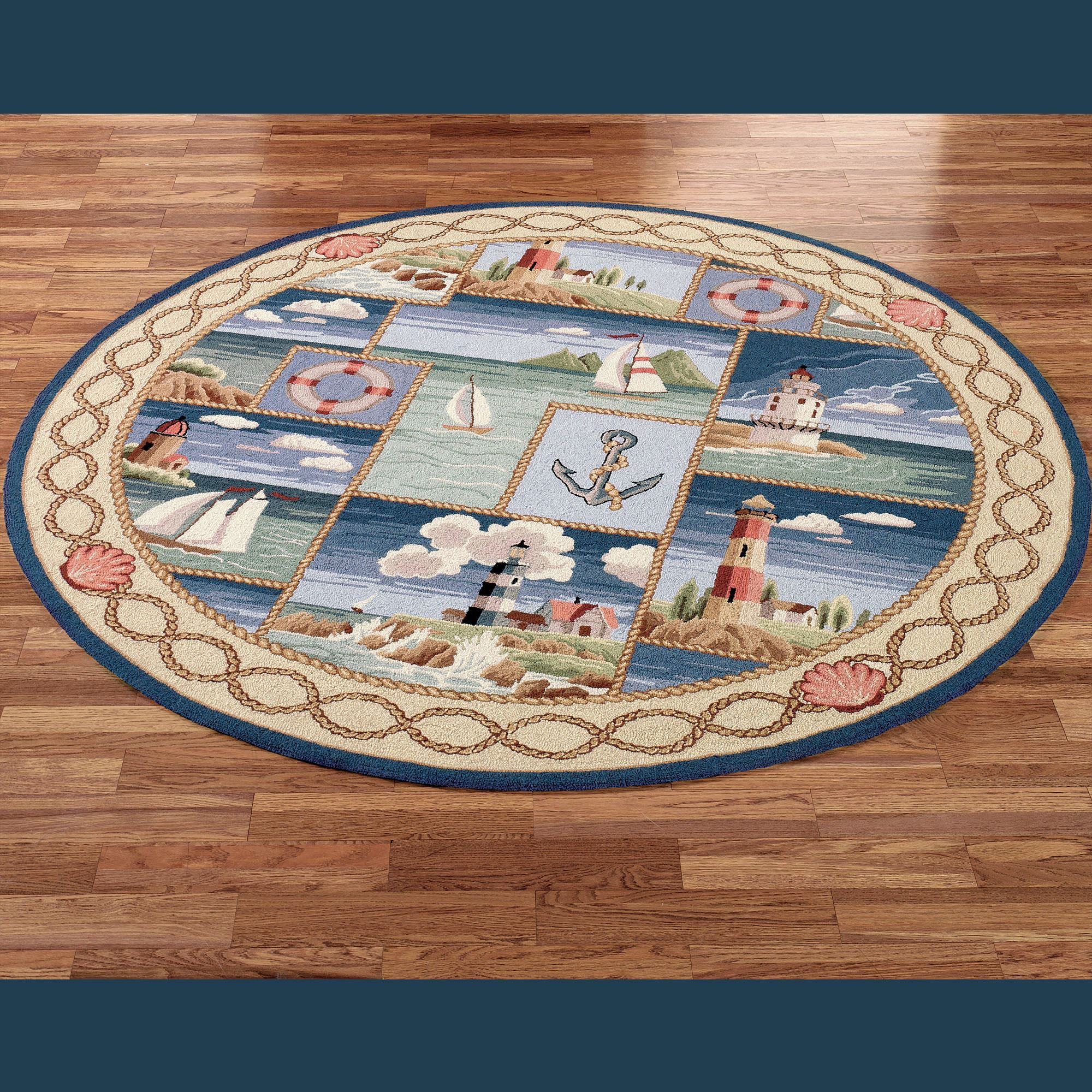 Round Outdoor Coastal Rugs at Jacob Shadforth blog