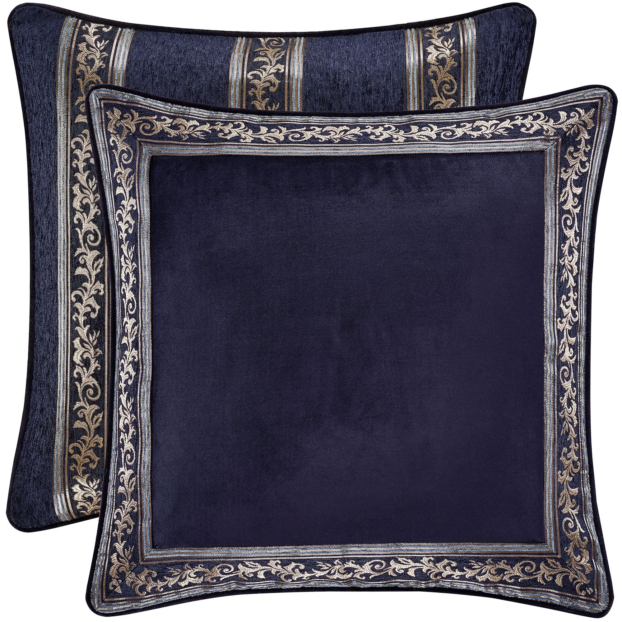 Middlebury Blue Damask Medallion Comforter Bedding by J Queen New York Middlebury Blue Damask Medallion Comforter Bedding by J Queen New York