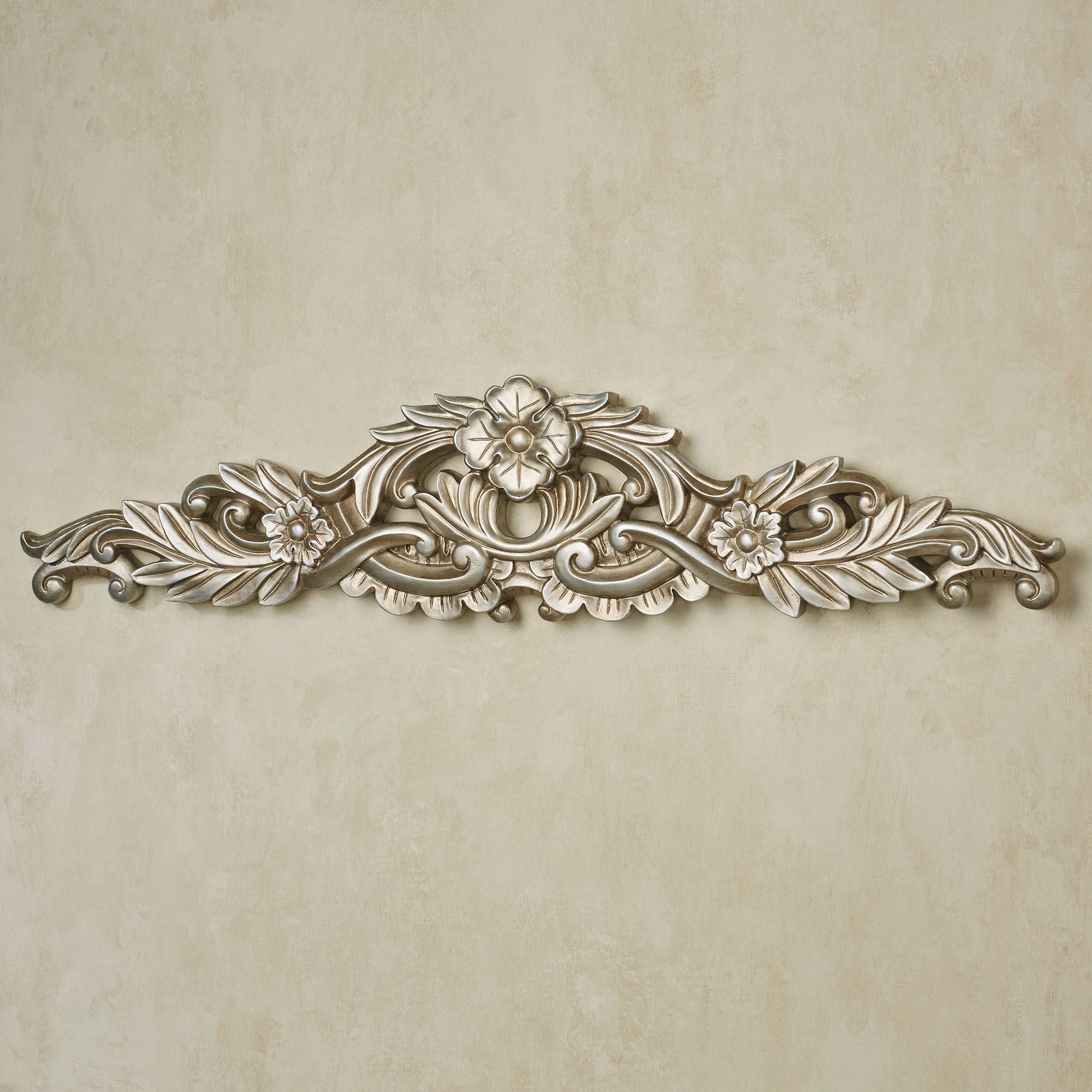Valensia Platinum Decorative Wall Topper
