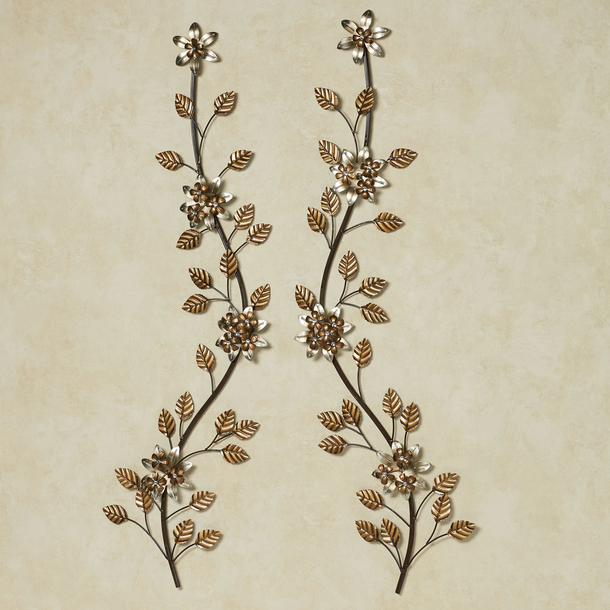 Raw Brass Flowers Leaf Branch Embellishment – Stampings, Pendant Findings, 1 Piece