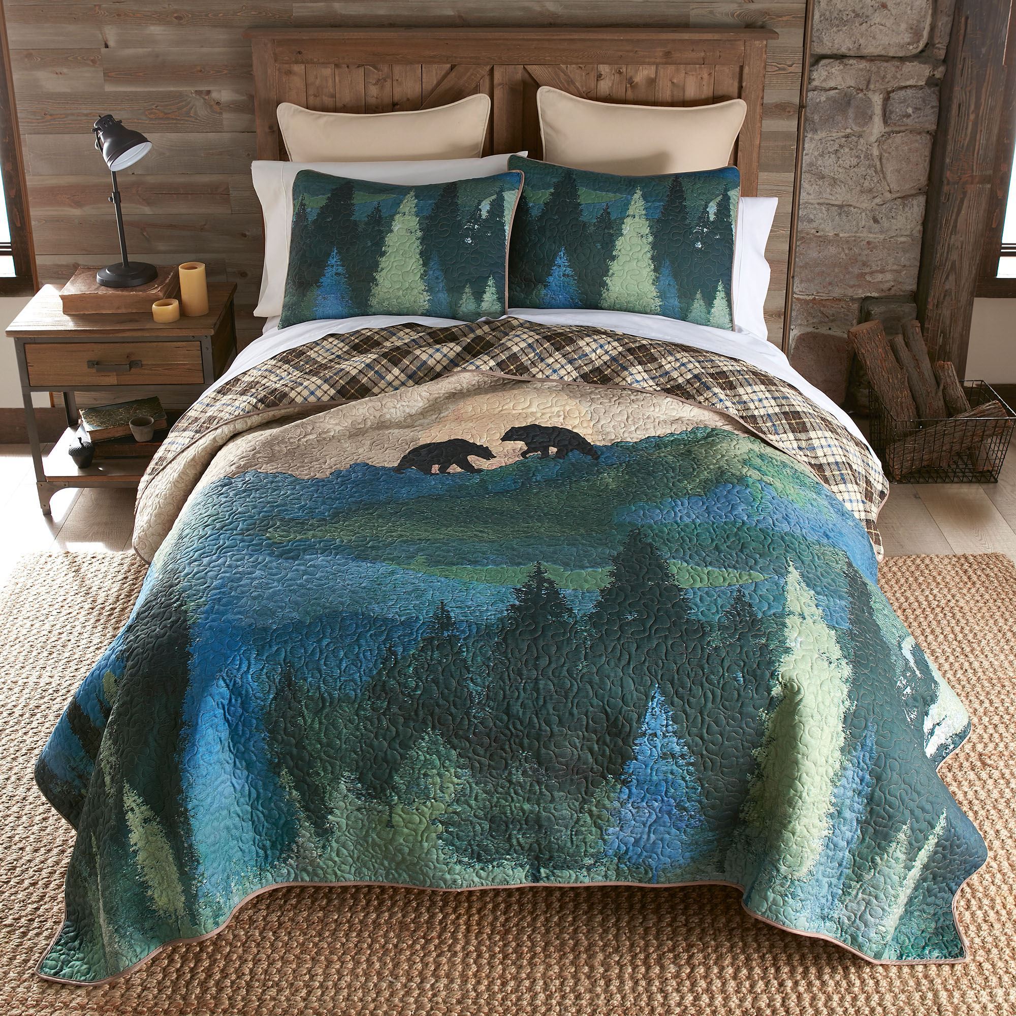 Bear Ridge Rustic Mini Quilt Set 