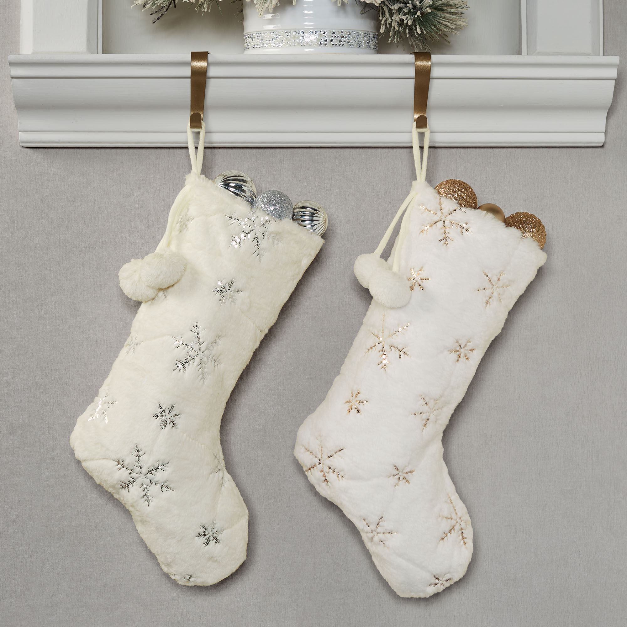 Snowflake Christmas Stockings