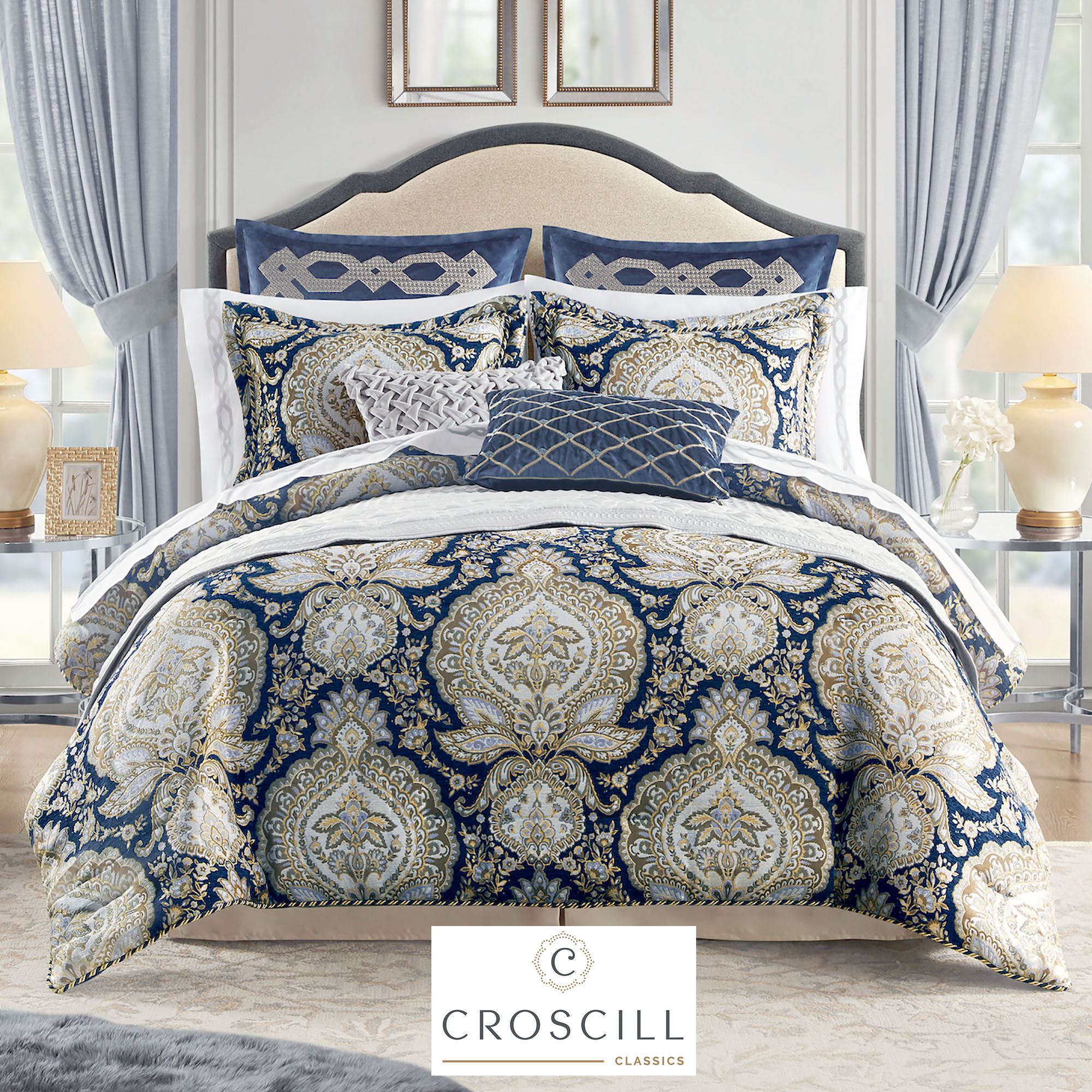 Black And White Damask Bedding Target