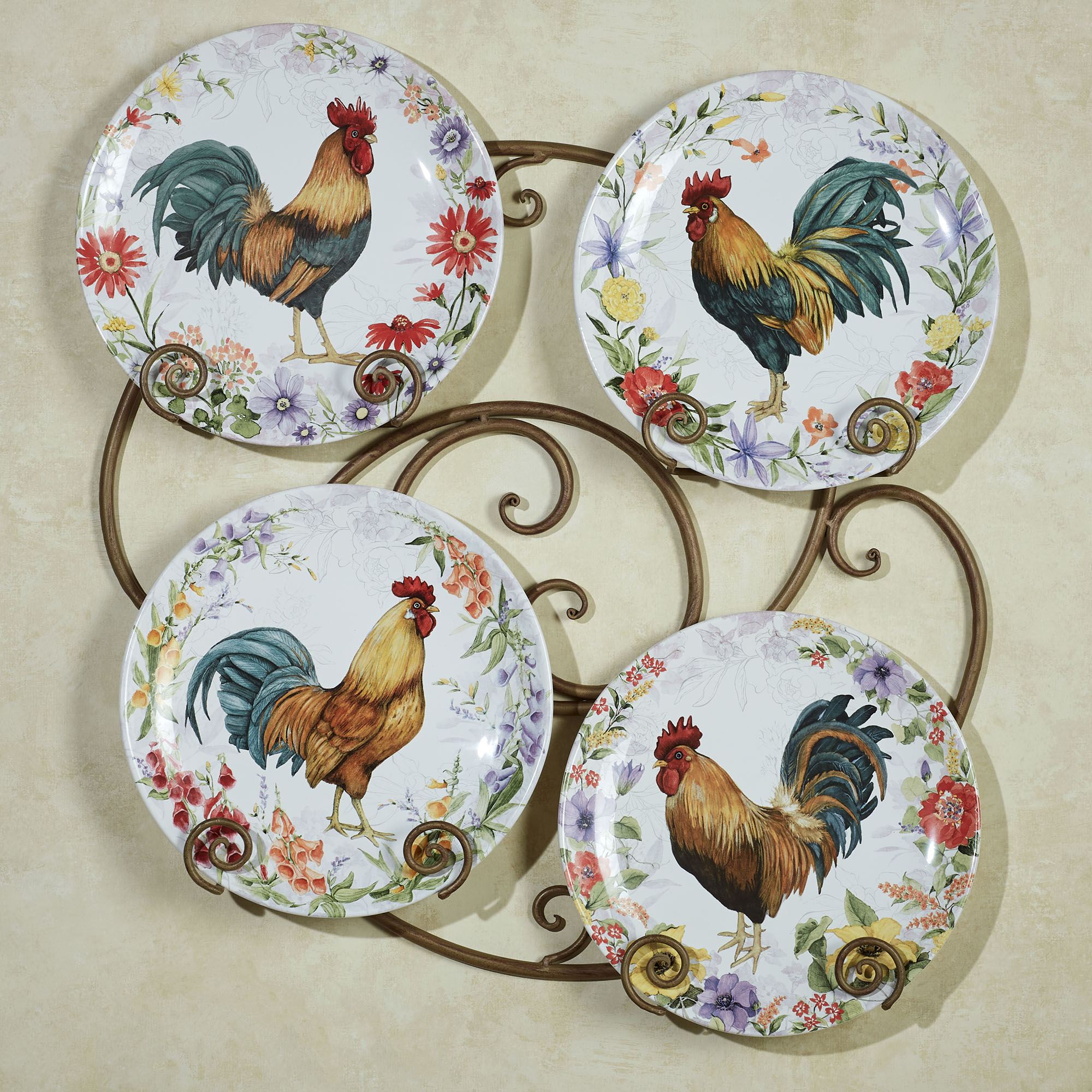 Chicken Dinnerware Set Rooster Design Dinnerware