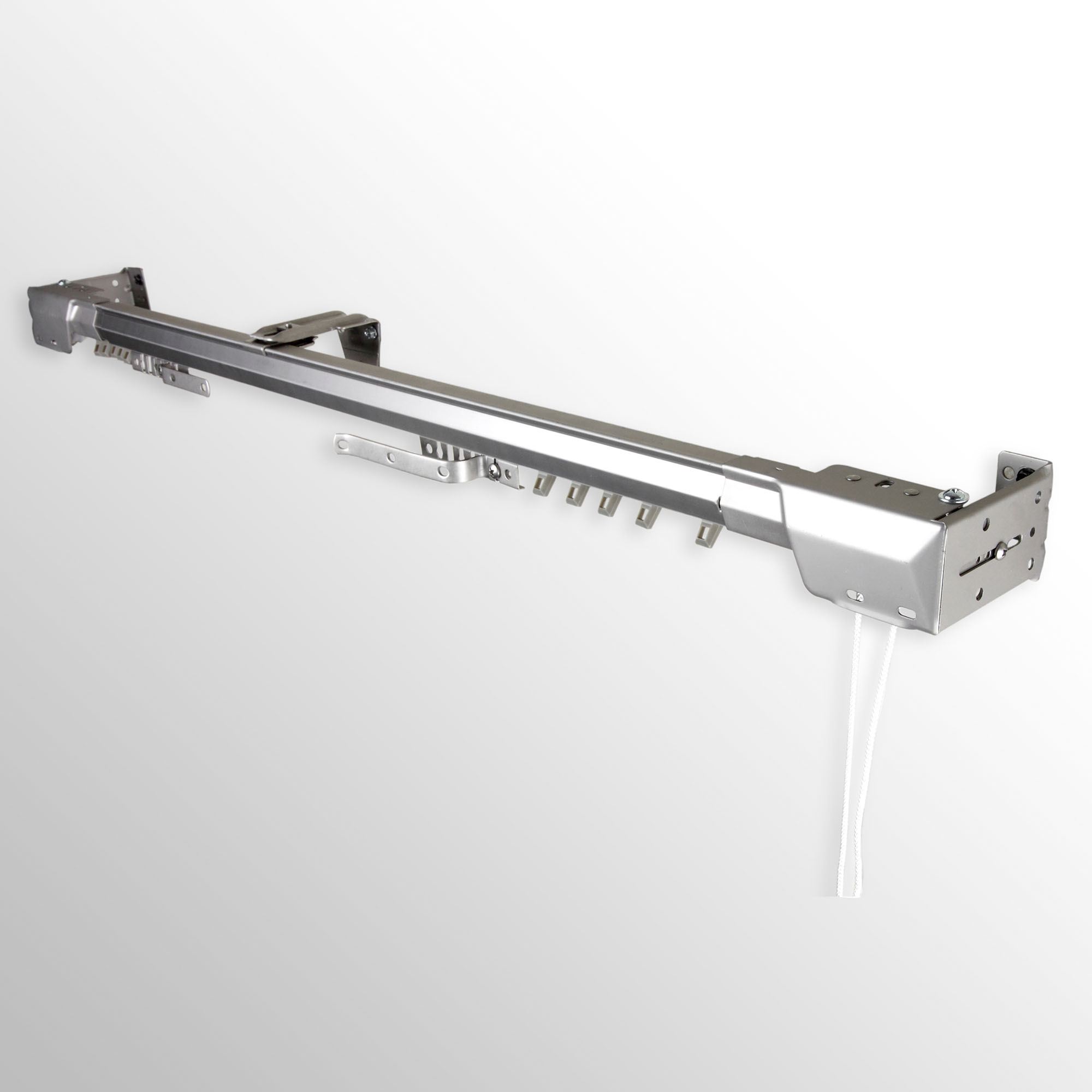 Heavy Duty Steel Traverse Curtain Rod with Sliders